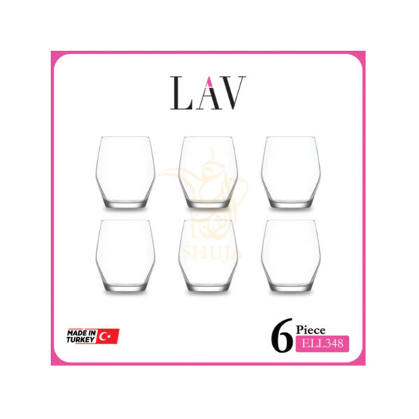 LAV 6PCS TUMBLER ELL348F Made in Turkey