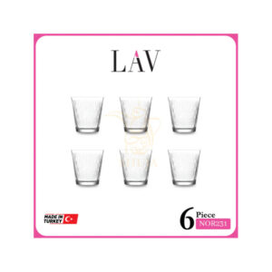 LAV 6PCS TUMBLER NOR231F Made in Turkey