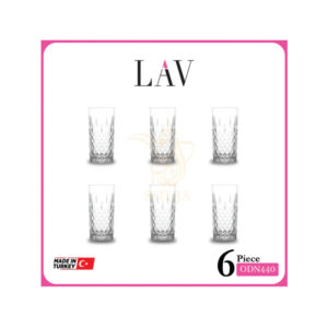 LAV 6PCS TUMBLER ODN440F Made in Turkey