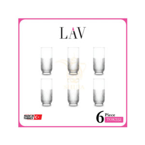 LAV 6PCS TUMBLER TOK352F Made in Turkey