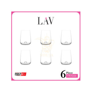 LAV 6PCS TUMBLER TRA359F Made in Turkey