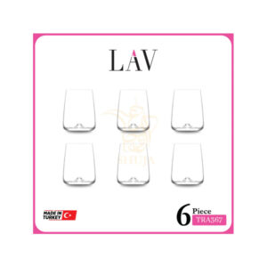 LAV 6PCS TUMBLER TRA367F Made in Turkey