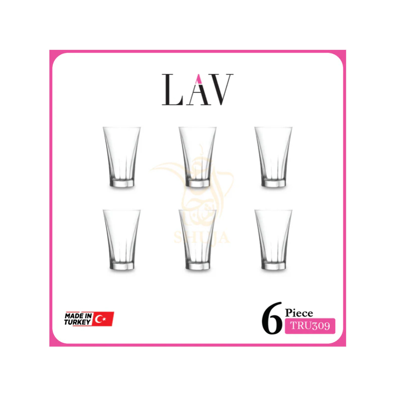 AC77.jpg LAV 6PCS TUMBLER SET TRU309 Made in Turkey - Image 1