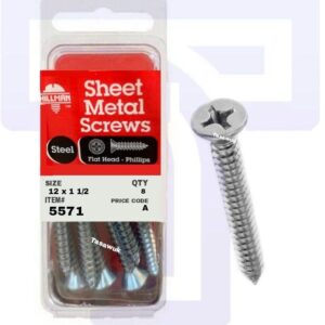 SHEET METAL SCREWS FLAT