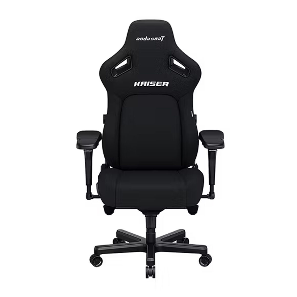 Anda Seat Kaiser-4 Large Gaming Chair EverSoft Linen Fabric Surface Material High-Density Cold-Cure Foam, 5D Armrest - Carbon Black - Image 1