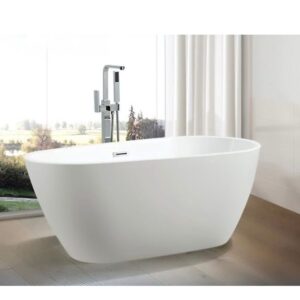 Acrylic White Bathtub Style -1 (60*75*150)