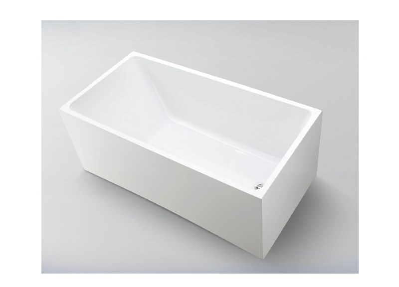 Acrylic-White-Bathtub-Style-2-e1759827772230.jpg Acrylic White Bathtub Style -3 (60*75*150) - Image 1