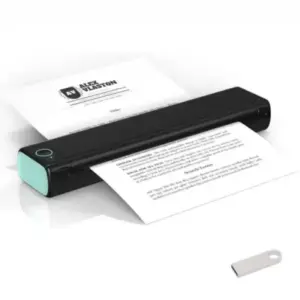 Aimo Thermal Printer A4 Inkless M08F Portable Rechargeable Printer