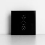 GoSmart WiFi Curtain Switch - Black for Smart Home Automation