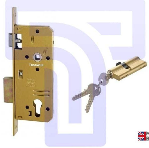 Union Lockbody With Cylinder - For Wooden Doors