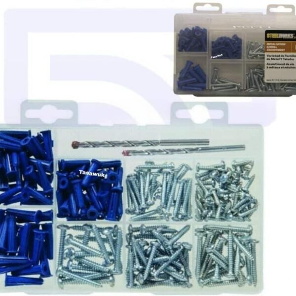 Metal Screw and Drill Assortment