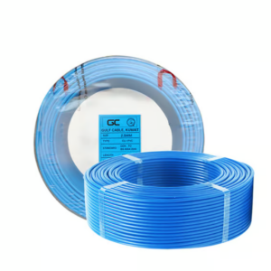 GULF CABLES Wire 2.5mm, Cu/Pvc,Single Core, Blue