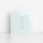 GoSmart WiFi Curtain Switch - White for Home Automation