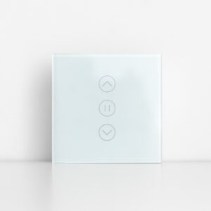 GoSmart WiFi Curtain Switch - White for Home Automation
