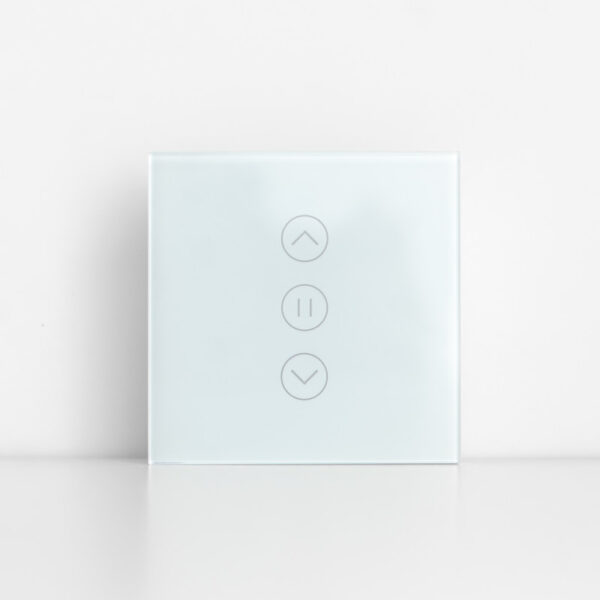 GoSmart WiFi Curtain Switch - White for Home Automation