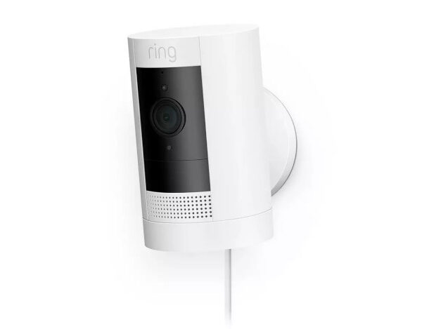 Ring Stick Up Plug-in Cam Indoor Outdoor  White