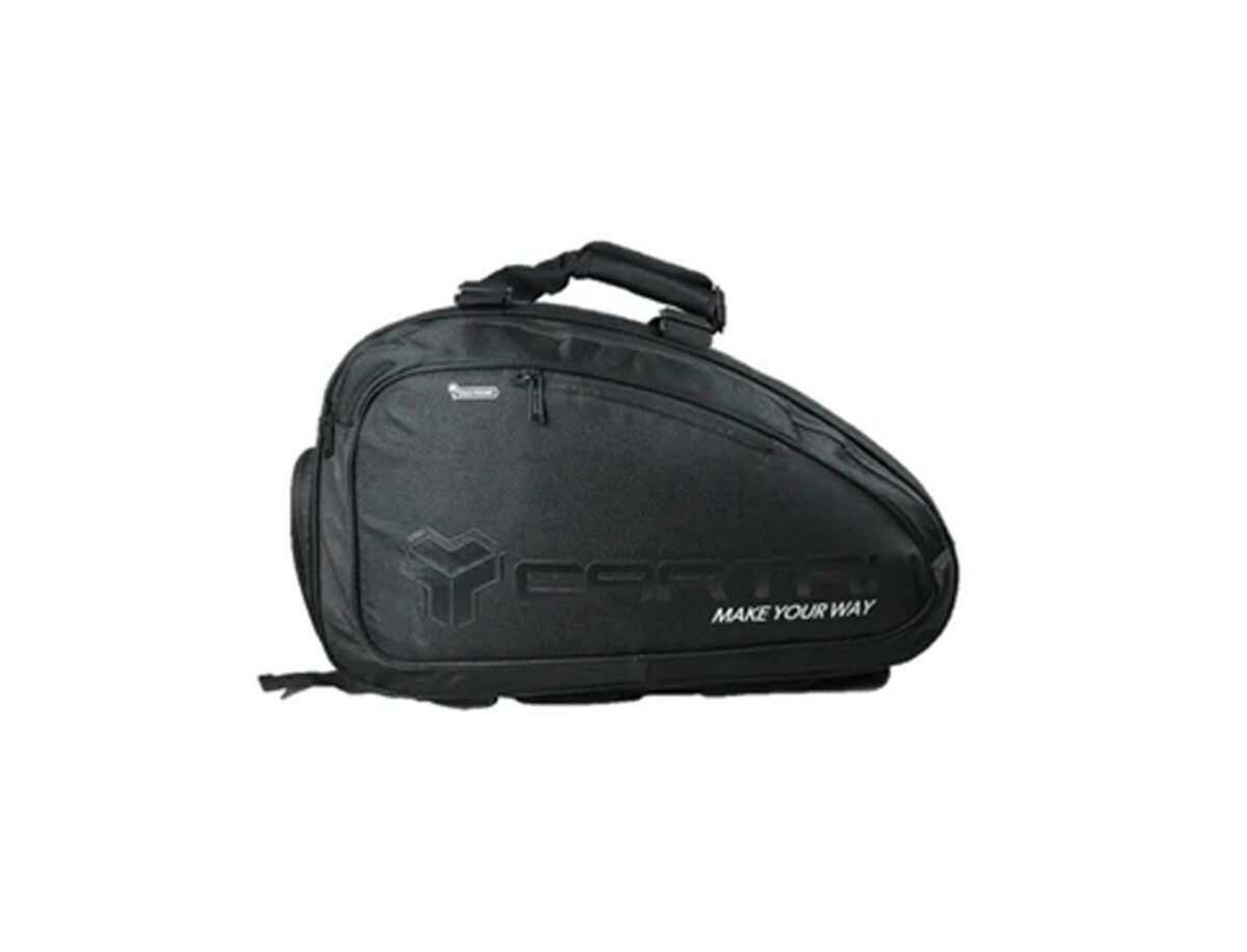 Cartri Frey Black Racket Bag : Durable Padel Protection - Image 1