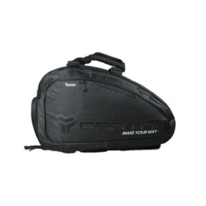 Cartri Frey Black Racket Bag : Durable Padel Protection
