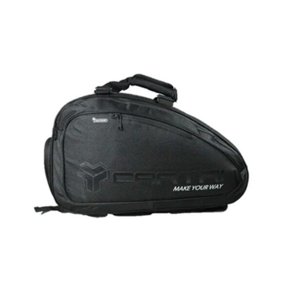 Cartri Frey Black Racket Bag : Durable Padel Protection