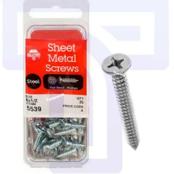 Sheet Metal Screws Flat Head