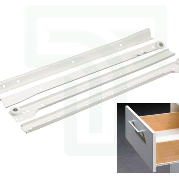 Effortless Closing: Self Closing Drawer Slides (45 cm)