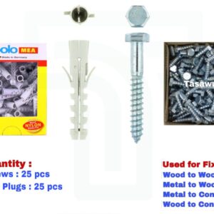 Mild Steel Coach Screws