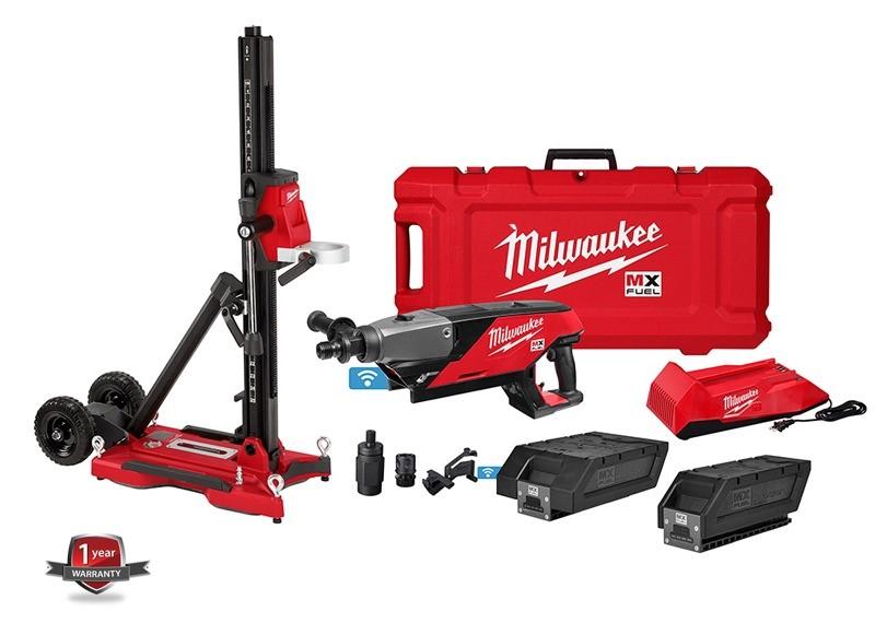 CJIP2239.jpg Milwaukee Cordless Coring Machine - Image 1