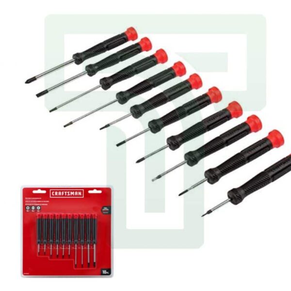 Craftsman 10pc Precision Screwdriver Set: Delicate Tasks, Expert Handling