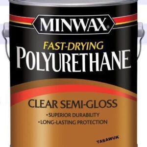 Protect & Shine Fast: Minwax Semi-Gloss Polyurethane (Durable, 1 Gallon)