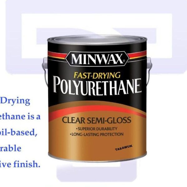 Durable Floor Protection: Minwax Polyurethane Floor Varnish (Semi-Gloss Finish)