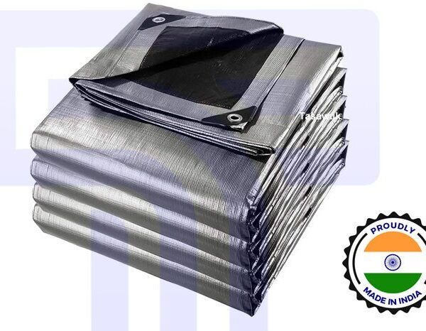 Heavy Duty Tarpaulin - Silver  12 x 12 mtr