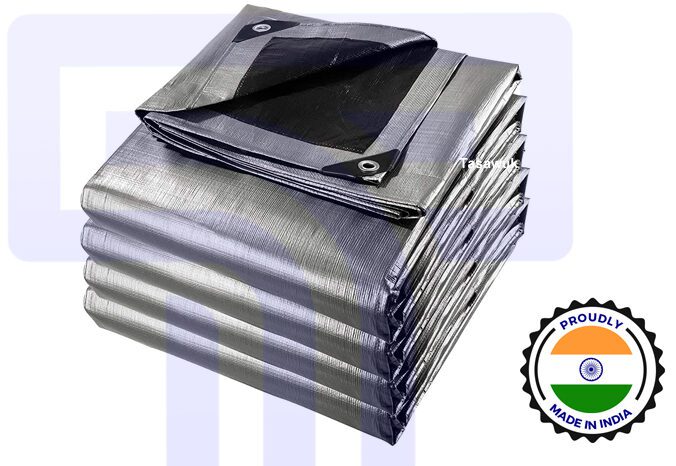 CPXV9291-e1660745652700.jpg Heavy Duty Tarpaulin - Silver 12 x 12 mtr - Image 1