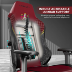 CYBEART Harry Potter GryFfindor PU Leather, 4D Armrest, Inbuilt Lumbar Support Ergonomic, Recline & Tilt Gaming Chair - Image 2