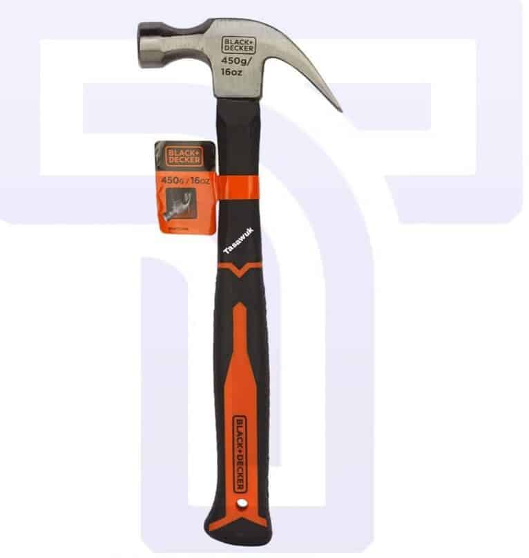 CZGL0800-e1665576041181.jpg Black + Decker Fiberglass Claw Hammer: Tackle Diverse Jobs with Accuracy & Comfort - Image 1