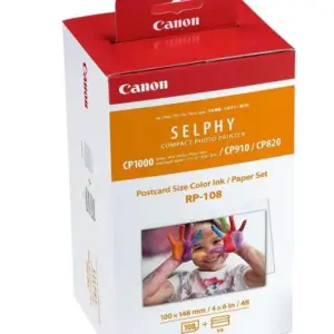 Canon Selphy RP-108 High Capacity Color Ink/Paper Set