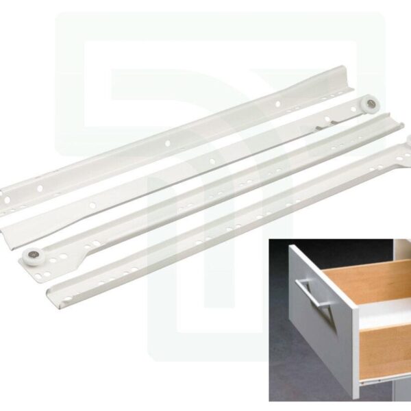 Effortless Closing: Self Closing Drawer Slides (35 cm)