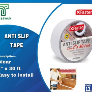 Xfasten Transparent Anti-Slip Tape: Improves Traction & Safety