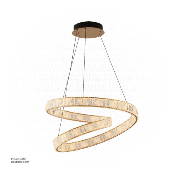 CHANDELIER Pendant Lamp Stainless steel Crystal 3000k