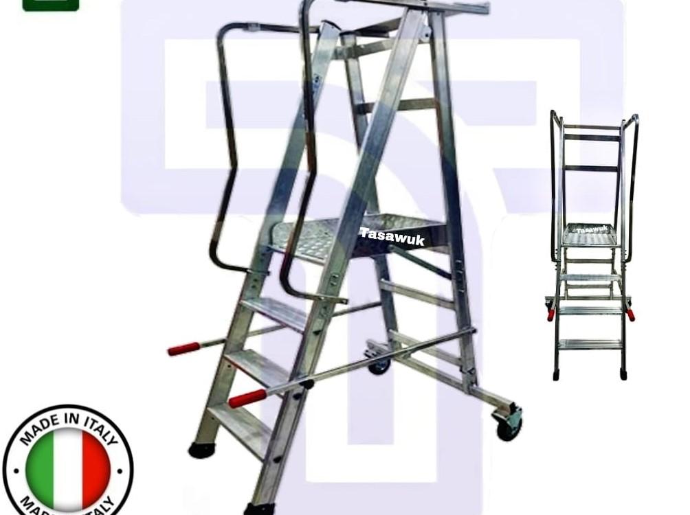 ECGC8146.jpg Aluminium Scaffolding Ladder 2m-Stp - Image 1