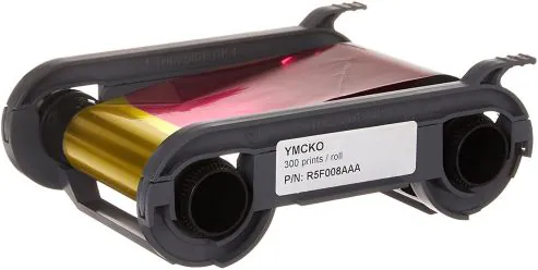 Evolis-R5F008AA-YMCKO-Color-Ribbon.webp Evolis R5F008AA YMCKO Color Ribbon - Image 1