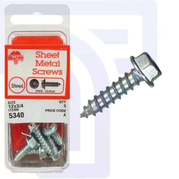 Sheet Metal Screws HWH - Slotted
