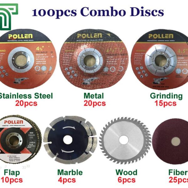 Combo Discs 100 Pcs