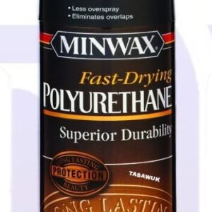 Minwax Fast-Drying Polyurethane (Clear Semi-Gloss, 11.5oz)