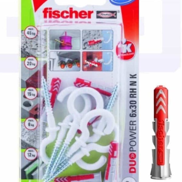 Fischer Duo Power with Round Hook Nylon Coated