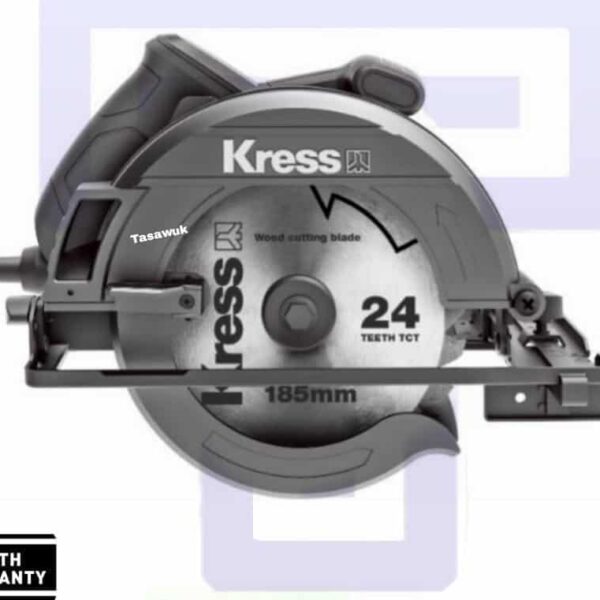 1400W Circular Saw (185mm Blade) : Effortless Cutting & Control
