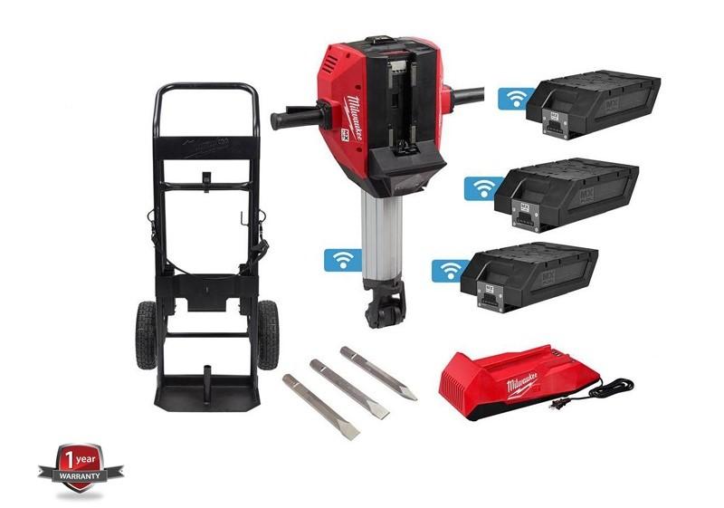 GWRR8443.jpg Milwaukee Cordless Concrete Breaker - Image 1