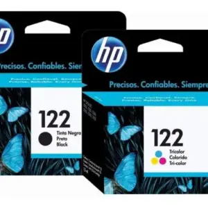 HP 122 Cartridge Set – Black & Tri-Color Printer Cartridges