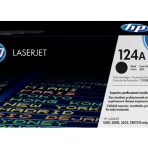 HP 124A Black LaserJet Toner (Q6000A)
