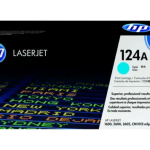 HP 124A Cyan LaserJet Toner (Q6001A)