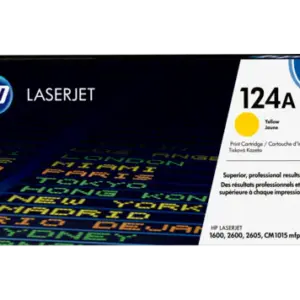 HP 124A Yellow LaserJet Toner (Q6002A)